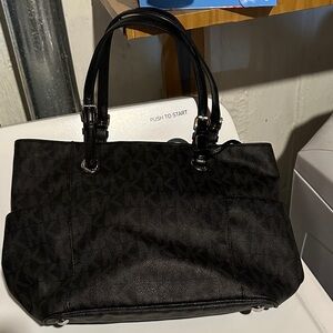 Michael Kors Black Signature Tote